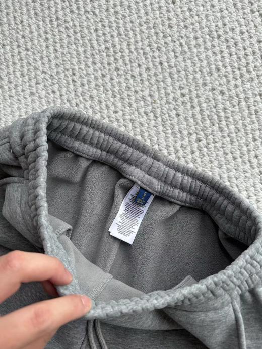 D122626澳绒细腻柔软加绒百搭显瘦直筒阔腿裤 商品图10