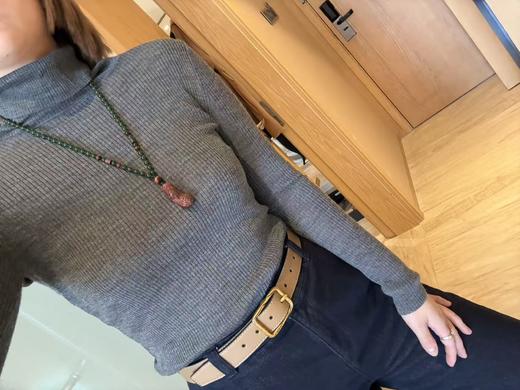 复古且百搭！小禾家 牛皮双面腰带皮带！ 商品图3