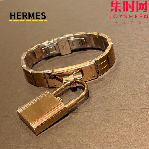 爱马仕 kelly凯莉系列 锁式腕表 一表多用 超实用性 女士腕表 搭载进口石英机芯 商品图8