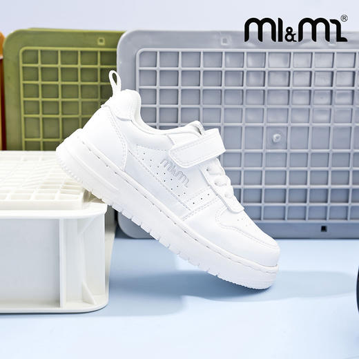 M1M2超轻校园小白鞋(皮)M518A1081 商品图4