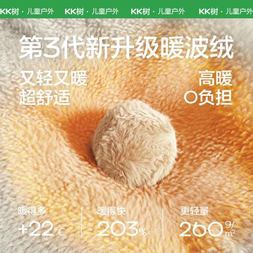 【KK树】小暖云抓绒衣（小童版）KQ25103 商品图1