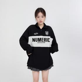 NC立领拉链撞色长袖卫衣50720（黑）秋季253012380321