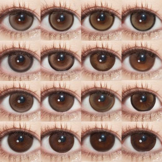 【合集】MyukiCon棕色 COS美瞳 圣夜铃音/尼罗河恋人/大巧/珍宝珠棕/纯爱甜棕/琥珀光晕/自然光啵/黄油小熊/魔女画廊棕 百变小樱李小狼/樱兰高校/代号鸢 褐色巧克力咖啡色系 自然日常妈生瞳 商品图0