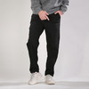 DRONKOO 2025 抽绳半松紧斜纹料右袋金属标复合绒厚休闲长裤 商品缩略图1