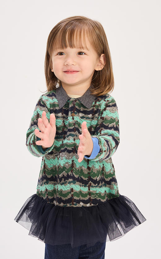 jnby  26年春款  长袖毛衫连衣裙  YQ1G11420 商品图3