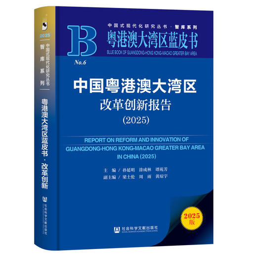 中国粤港澳大湾区改革创新报告.2025(2025版) 商品图0