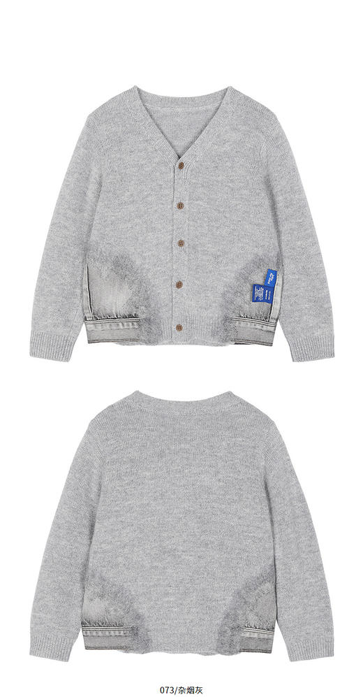 jnby   26年春款  短款开襟毛衫  YQ1311090 商品图8