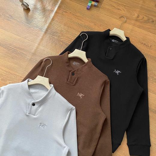 袅家美利奴羊毛弹性修身长袖纯色半高领卫衣德绒打底衫 商品图1