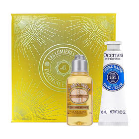 L'occitane 欧舒丹 甜扁桃乳木果旅行套装（甜扁桃沐浴油35ml+乳木果护手霜10ml）