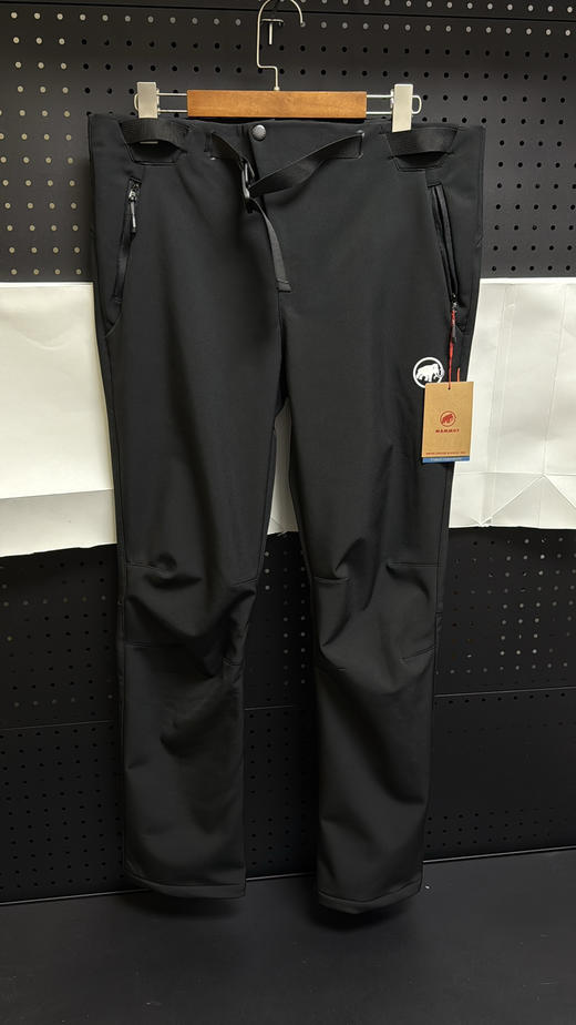 原定正品猛犸象MAMMUT Clion加绒软壳冲锋裤，防水防风保暖，顶级性能三重守护，尺码S-XXL 商品图0