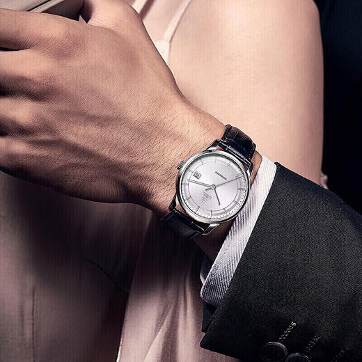 HGS5690-211BK 依波路ERNEST BOREL 依波路雅丽系列机械表男士手表GS5690-211BK 商品图3