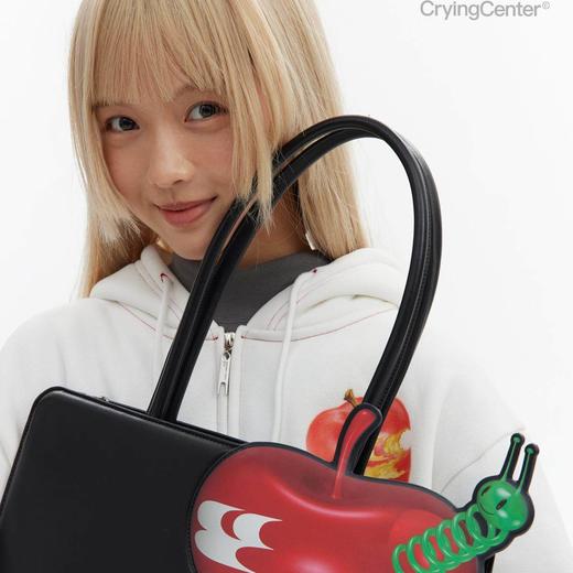CryingCenter 苹果虫异形电脑包 黑色小号大号 哭喊中心 商品图2