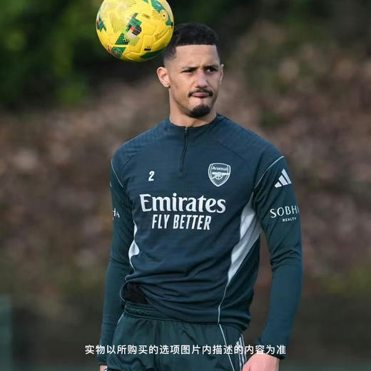 小李子ADIDAS阿迪达斯阿森纳球迷版半拉链长袖训练服成人男KB1830 商品图1