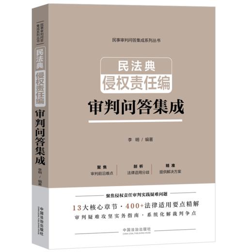 民法典侵权责任编审判问答集成 商品图0