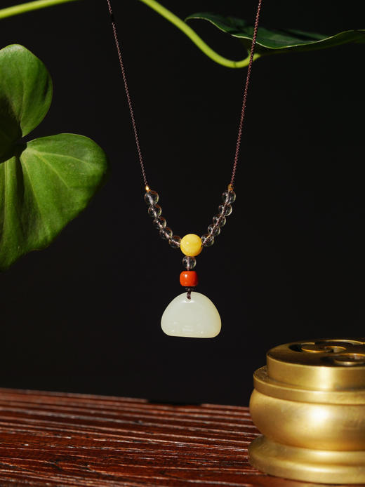 和田玉如意吊坠 商品图0