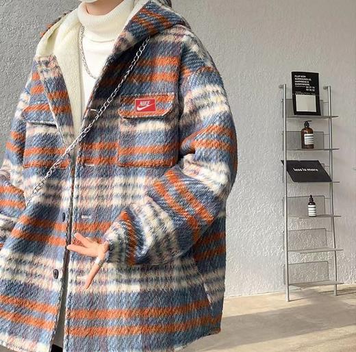 D122618寒冬B备保暖舒适情侣款羊羔毛棉衣外套 商品图1