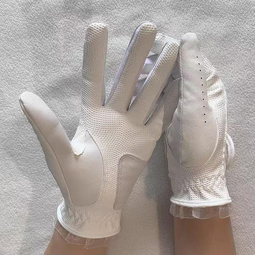 韩单兔头女士高尔夫手套，PU➕羊皮材质
尺码齐全18-21
特价💰79一副包邮，(两只) 商品图4