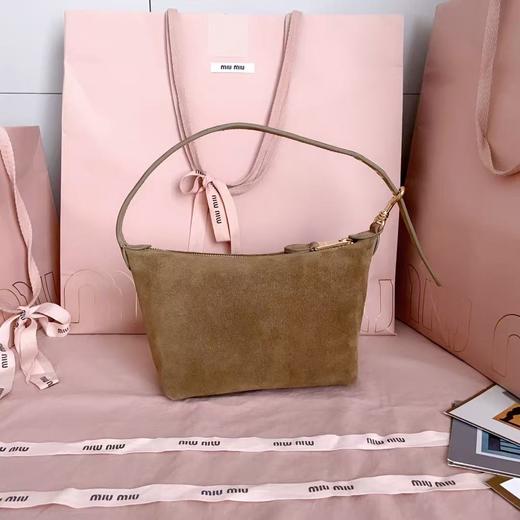 缪缪 新品 麂绒皮 饭盒包 （LZ） 商品图2