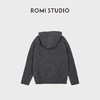 ROMI STUDIO“双面两穿”羊毛桑蚕丝混纺宽松毛呢外套 RWCWWG7084 商品缩略图3