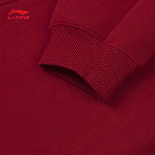 李宁反伍BADFIVE男子立体裁剪宽松套头连帽卫衣AWDW025 商品图8