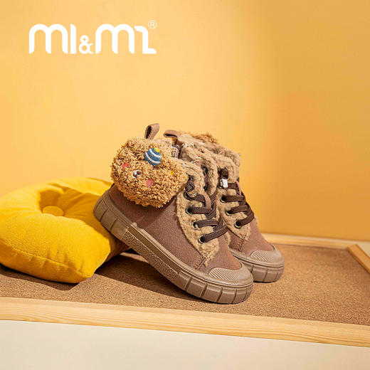 M1M2熊仔绒布靴M549C9013 商品图4