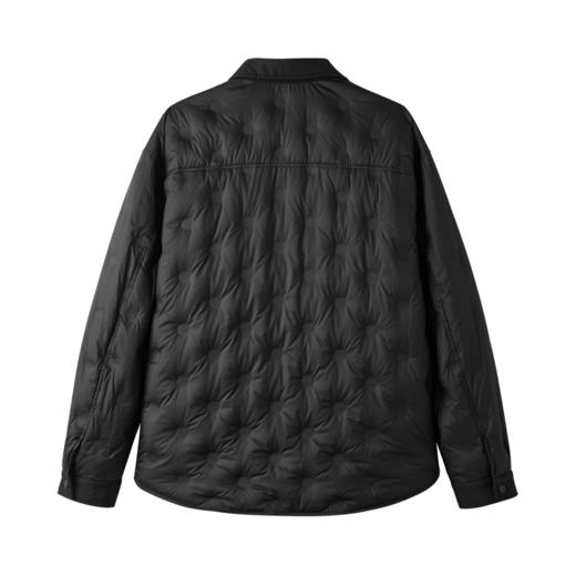 gxgjeans男装 黑色轻薄口袋设计衬衫式翻领羽绒服外套男  冬季热卖 商品图1