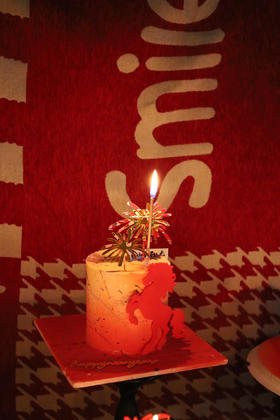 新年蛋糕—2026烟花璀璨