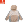 棉果果春季新品男童涤丝纺纯棉内里拼色洋气连帽外套M112100326147 商品缩略图2