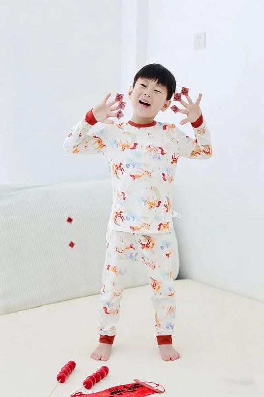 一套29.9亏清❗【森马旗下·棉致儿童无骨保暖内衣套装】 商品图6