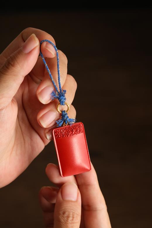 破太sui 破邪祟 破小人 高含量(95%+)朱砂护身挂件 生肖马，鼠，兔，牛来！ 商品图3