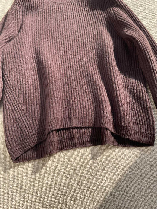 1226-9 uma/1436联名系列羊绒圆领长袖套衫 商品图9