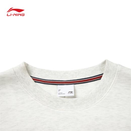 李宁女子吸汗舒适宽松套头卫衣AWDW156 商品图4