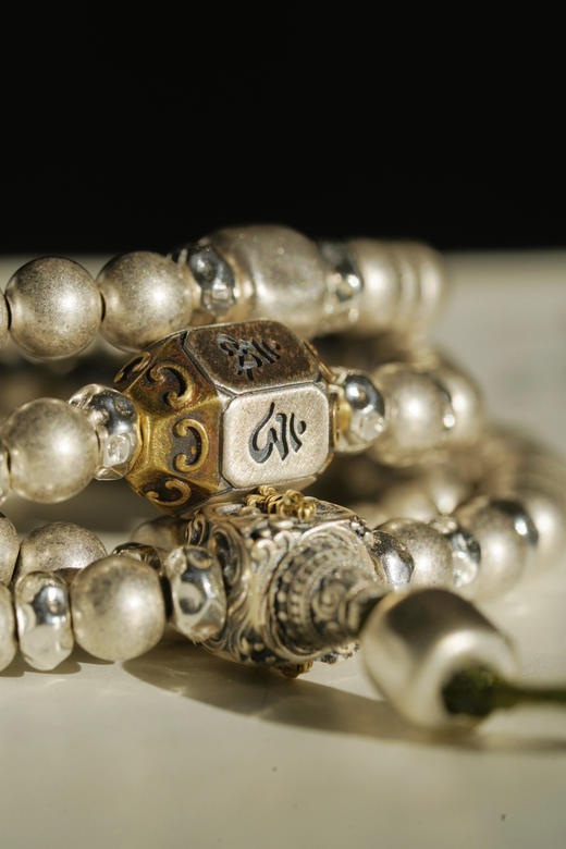 纯银念珠｜砚宝的金银审美 商品图5