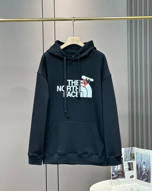 新款套头银狐绒连帽卫衣休闲男女同款 商品图4