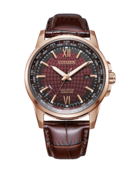 VIP-BX1009-10X 西铁城Citizen 西铁城光动能时尚潮流皮带防水情侣款（需单独购买） 男表单只【可能没电】