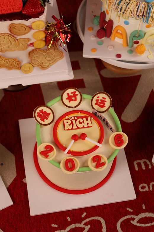 新年蛋糕—2026敲好运 商品图5