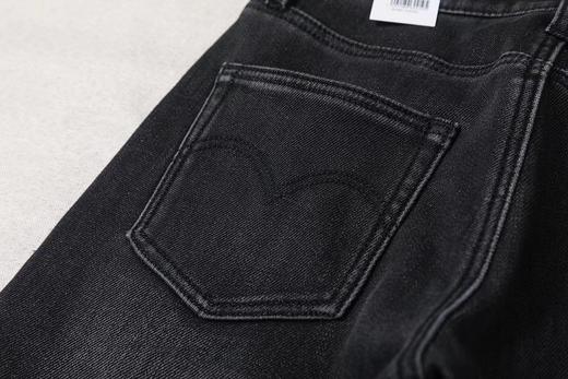 D122633加绒系列秋男士541宽松锥型高弹力牛仔裤 商品图6