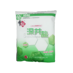 中盐400g未加碘深井盐