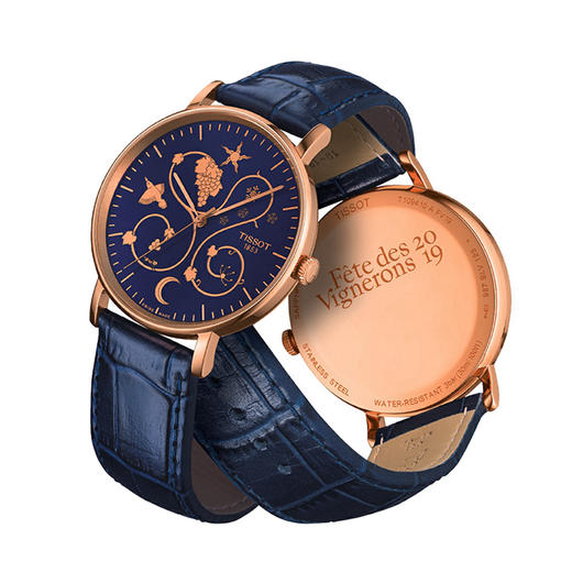 HCT1094103604100 天梭TISSOT 天梭魅时系列瑞士沃韦酿酒节特别款中性石英腕表 商品图1