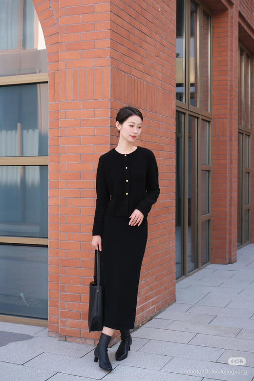 1226-5 独家圆正 重磅 小禾 羊绒圈圈纱 小香风开衫 外套 商品图8