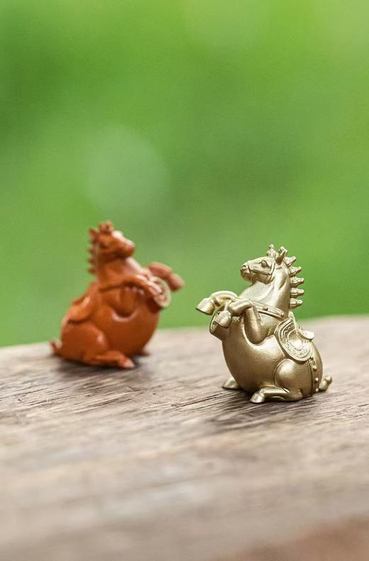 【马到成功·小铜马香插】敦煌福泽马到成功小铜马摆件家用室内香插香薰（买就送线香） 商品图3