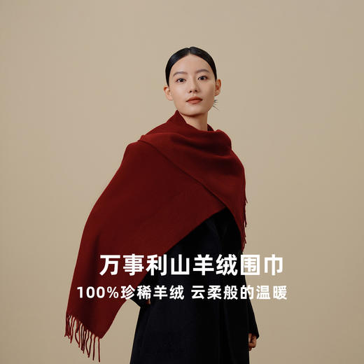 万事利羊绒围巾-风华锦 商品图0