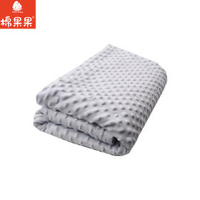 棉果果春季新品氨棉汗布柔软舒适5A抗菌纯棉豆豆毯M105552400101（120*150厘米）