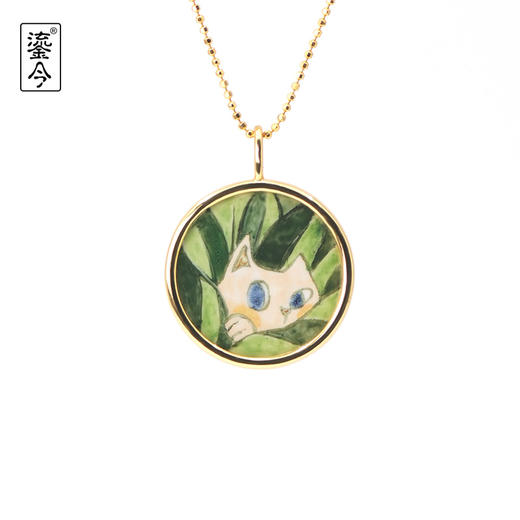 万物有灵·猫猫万花筒系列画珐琅珠宝 商品图0