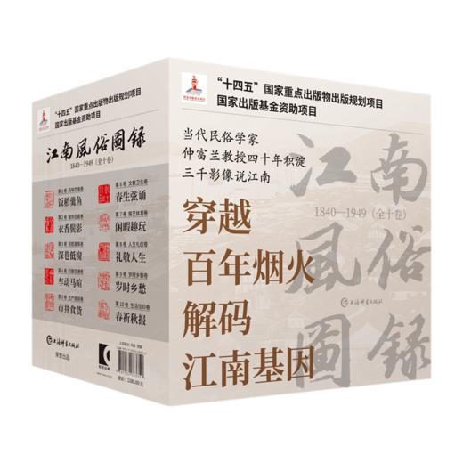 江南风俗图录(1840-1949)(全十卷)(共一箱) 商品图3