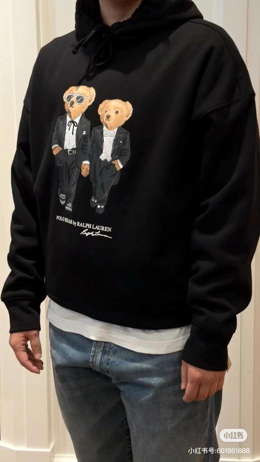 D122617新年款2026年双熊限定系列羊羔毛帽衫 商品图6