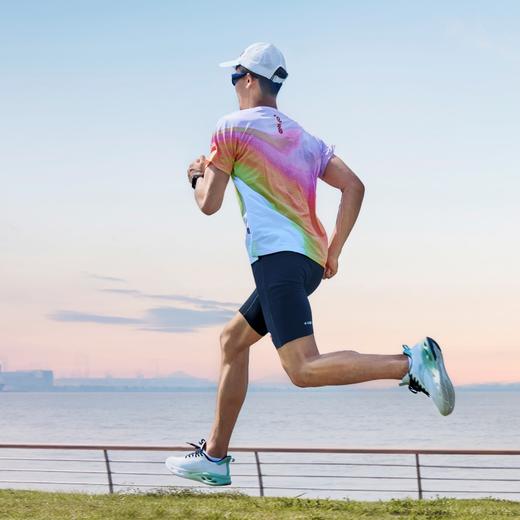 【价值149元|可积分兑换】果凡炫彩多巴胺短袖专业跑步透气速干马拉松男女款GTD11225/GTD12226 商品图1