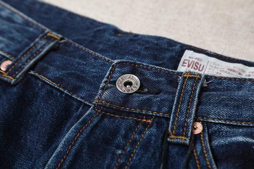 D122635秋新品男士海鸥印花修身直筒牛仔裤 商品图2