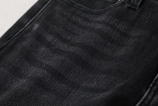 D122633加绒系列秋男士541宽松锥型高弹力牛仔裤 商品图9