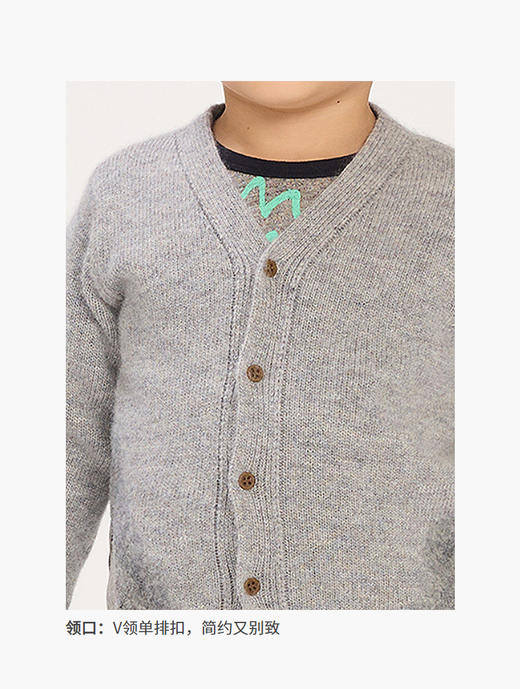 jnby   26年春款  短款开襟毛衫  YQ1311090 商品图4